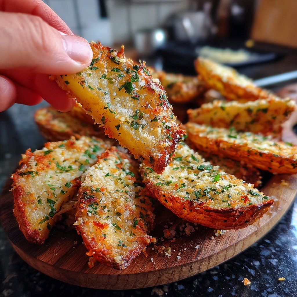 Parmesan Herb Potato Wedges