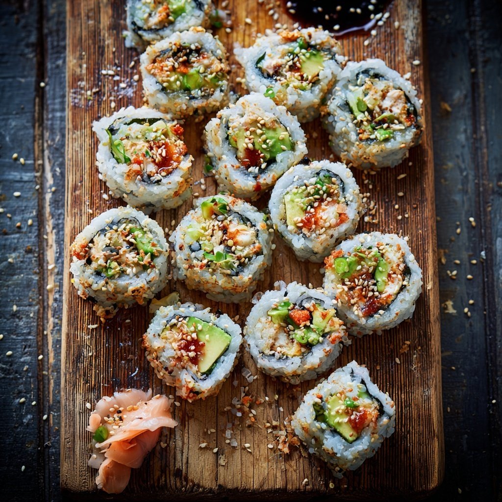 Global Japanese Sushi Rolls
