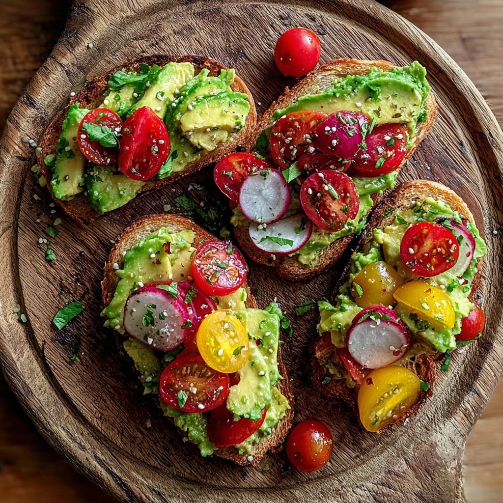 Avocado Toast Party Platter