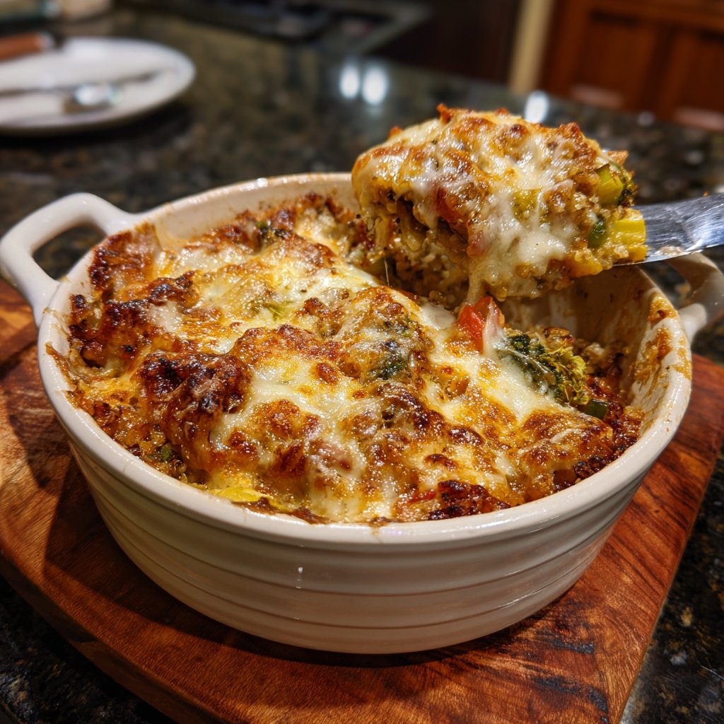 Hearty Turkey and Quinoa Bake