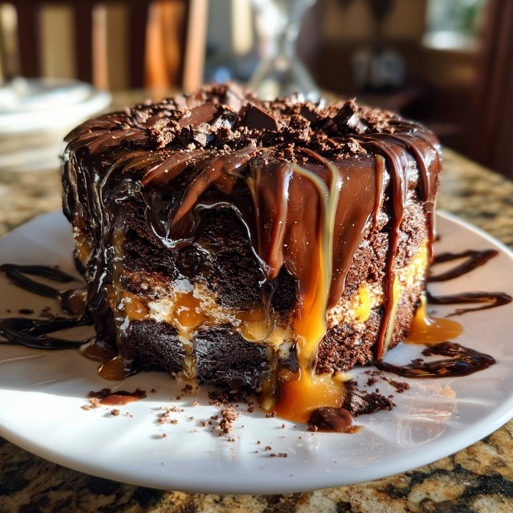 Chocolate Caramel Spring Delight