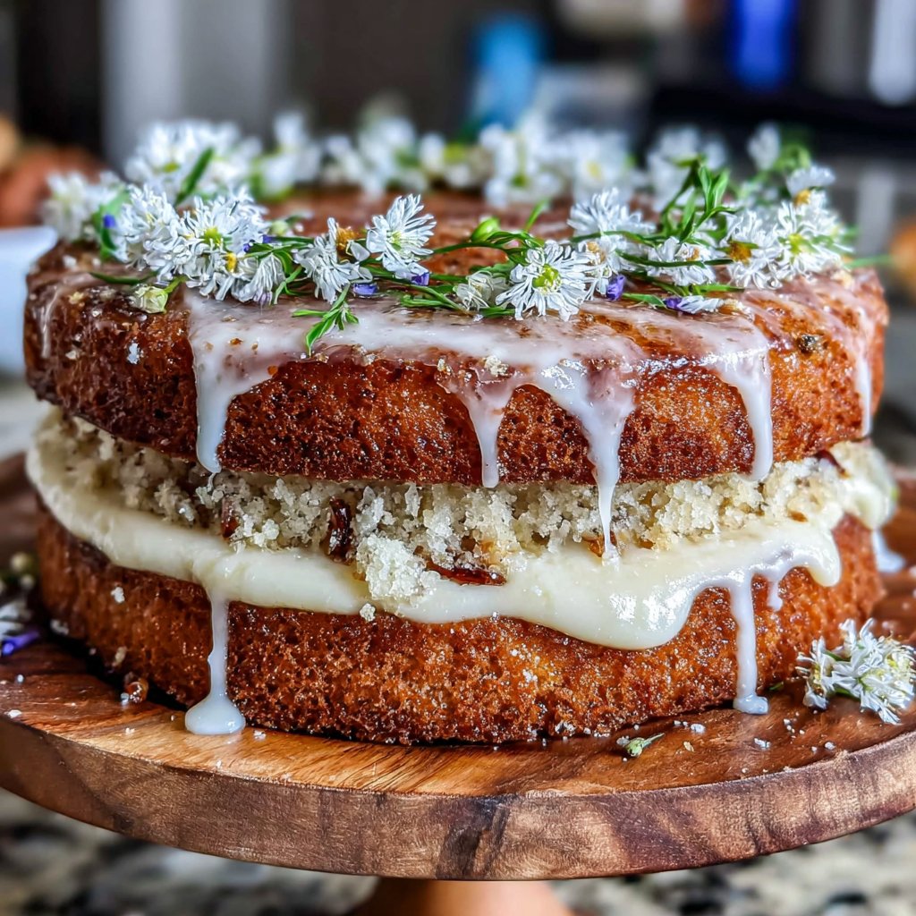 Elderflower Citrus Spring Cake